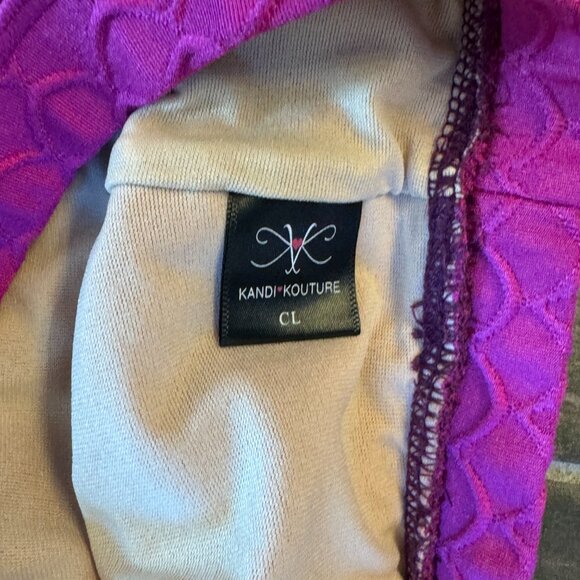 Kandi Kouture Girls Sports Bra - Child Large - Picture 3 of 3